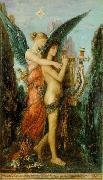 Gustave Moreau Hesiod and the Muse oil painting